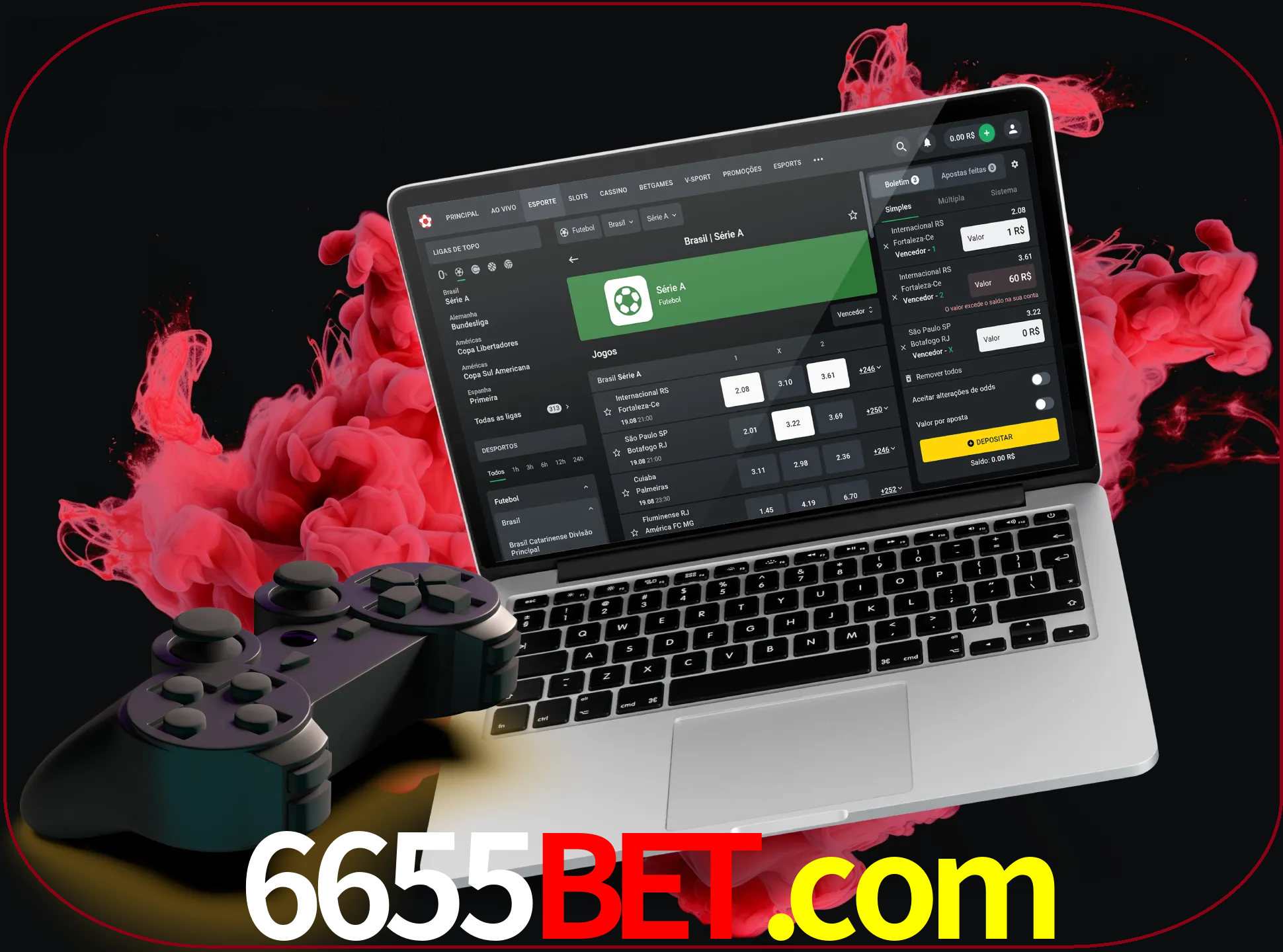 Visite a secção especial de jogos de vídeo em 6655bet para descobrir em que jogos pode apostar e ganhar muito dinheiro.